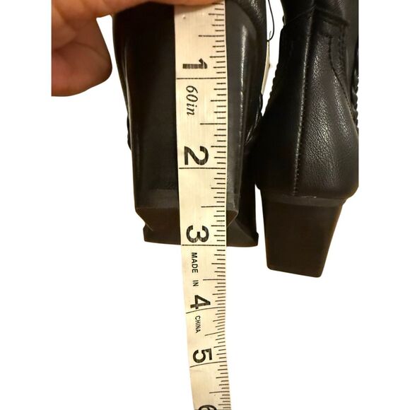 🟢Brand New DV Dolce Vita Kellar Western Pointed Toes Black Boots Size 7 - Picture 5 of 15